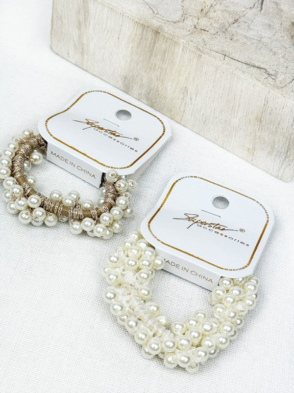 Pearl Hair Ties