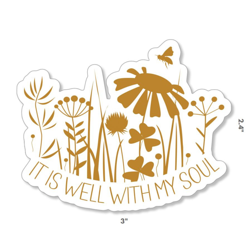 Well With My Soul Sticker