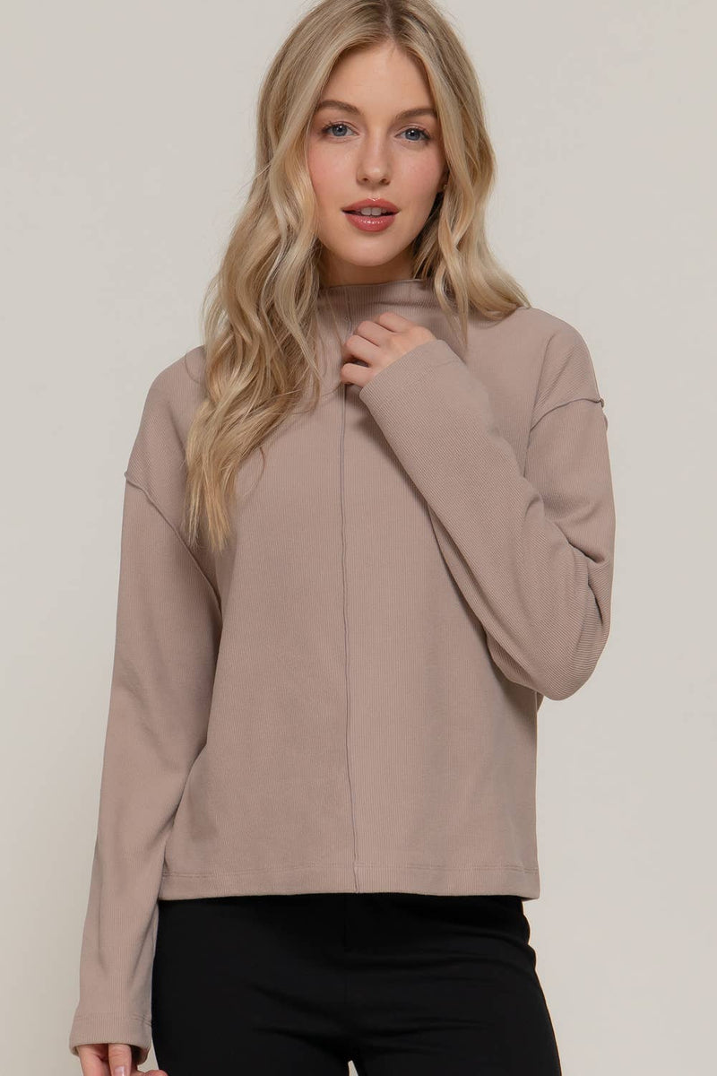 Raw Edge Charm Top