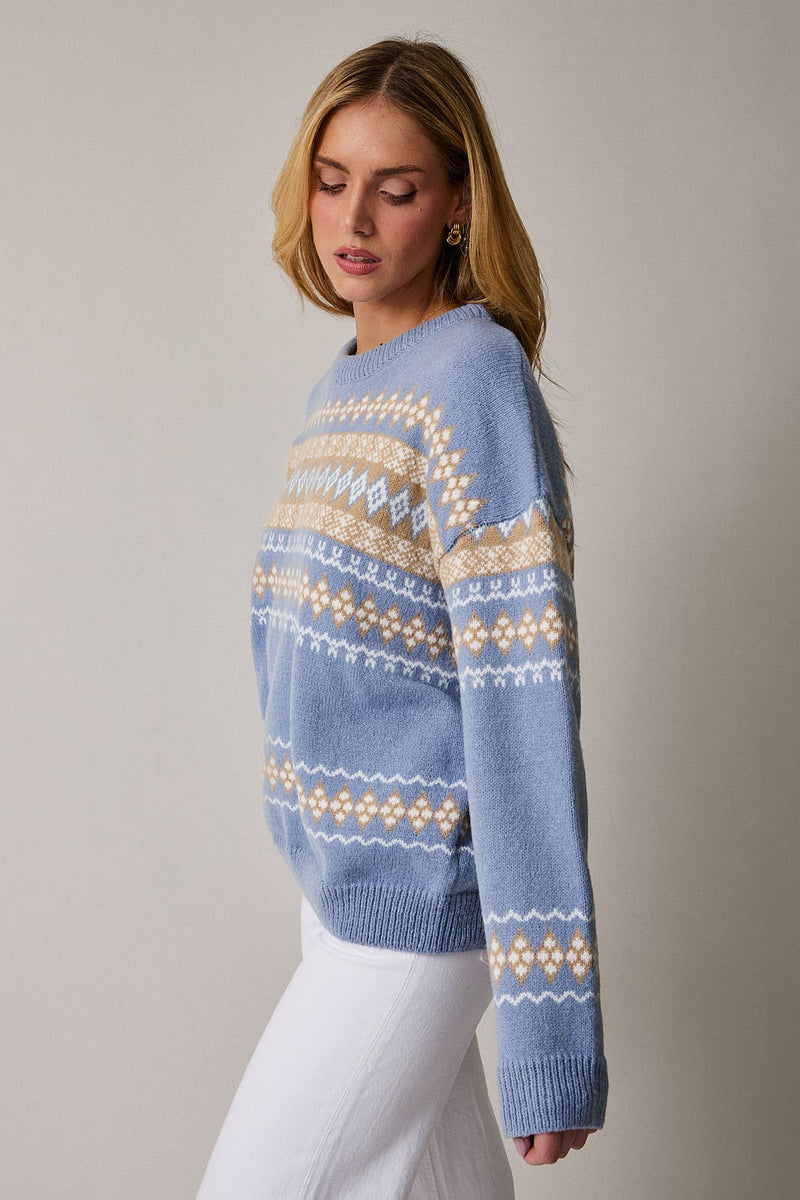 Winter Mosaic Sweater