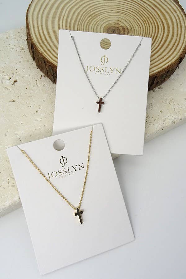 Petite Cross Necklace