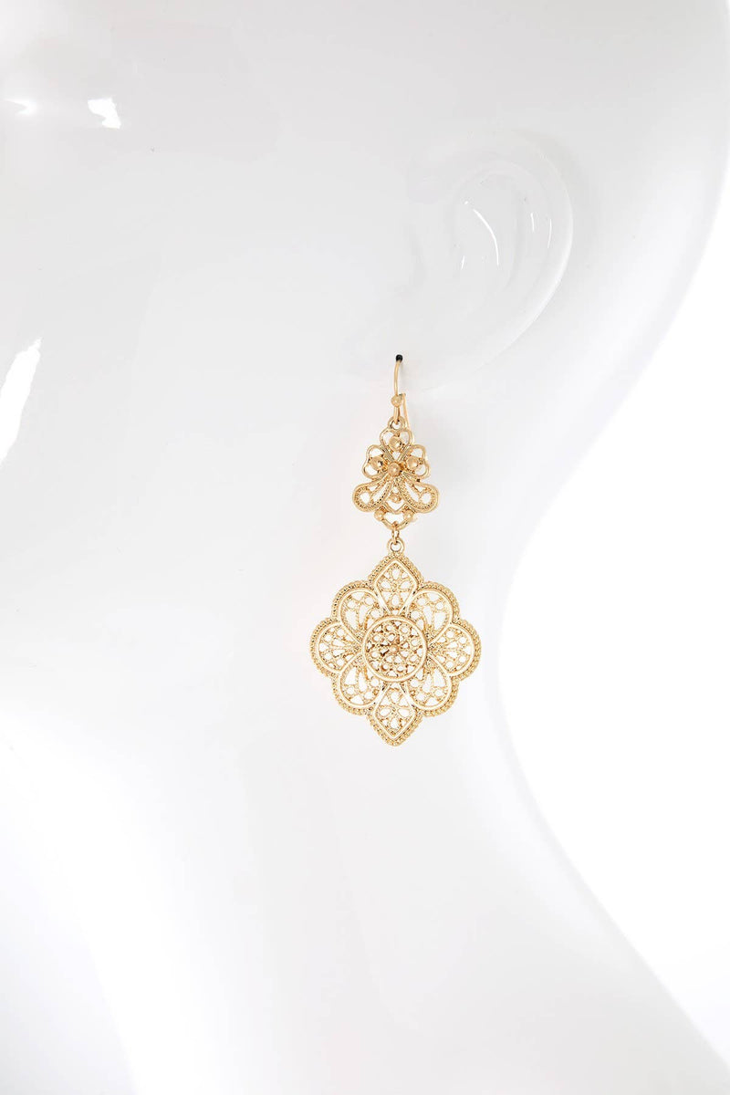 Quatrefoil Earrings