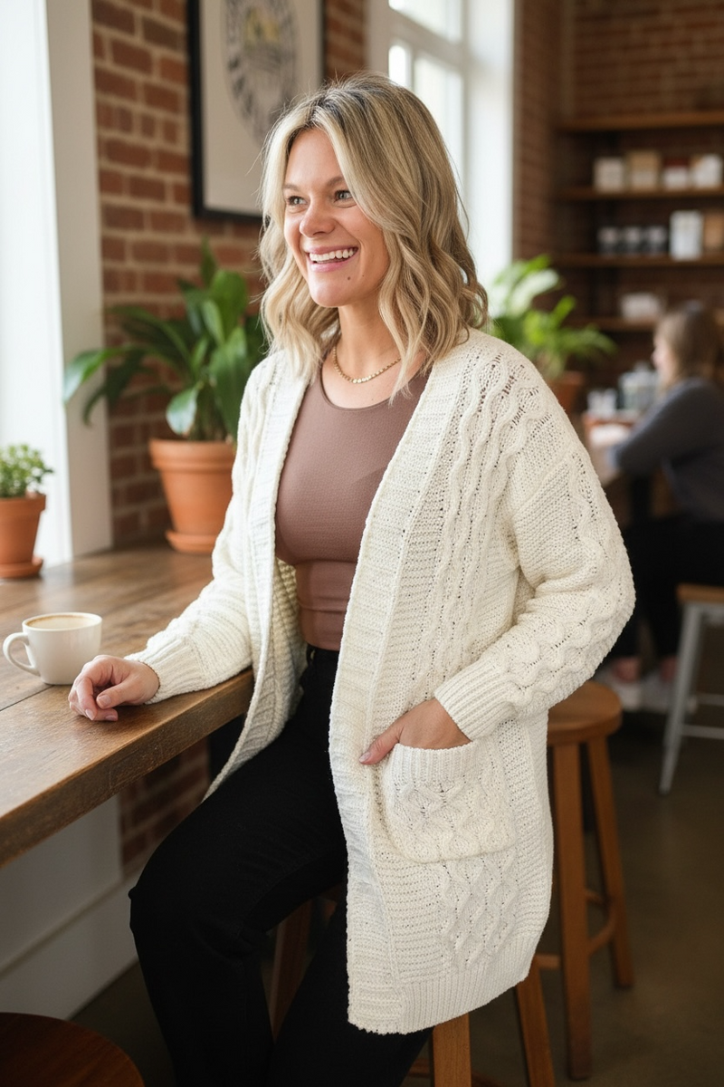 Cuddle Cable Cardigan