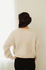 Chenille Crop Sweater