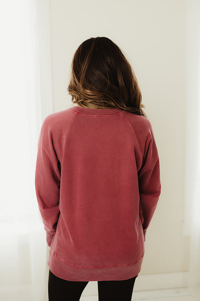 Curvy Pigment Pullover