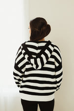 Stripe Front Pocket Sweater