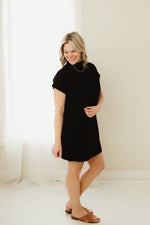 Short Sleeve Sweater Dress