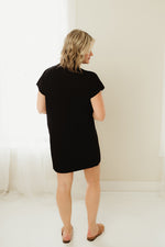 Short Sleeve Sweater Dress