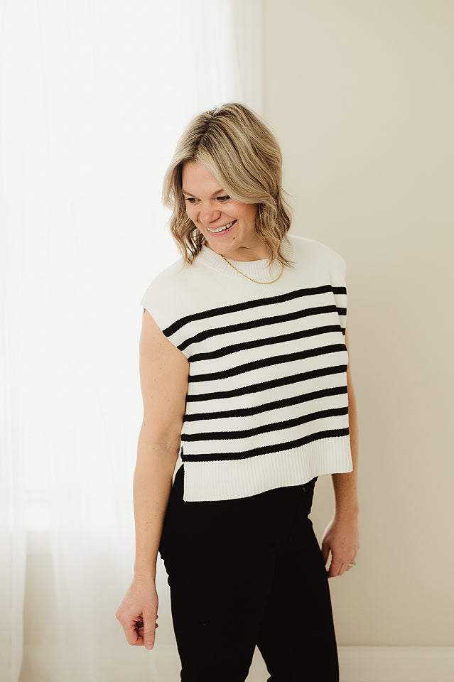 Strata Stripe Sweater