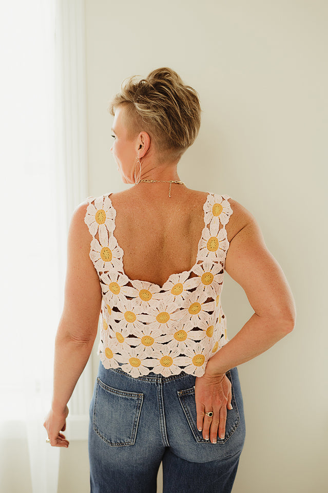 Spring Daisy Top