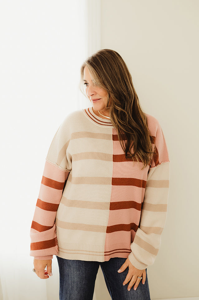 Stripe Fusion Sweater