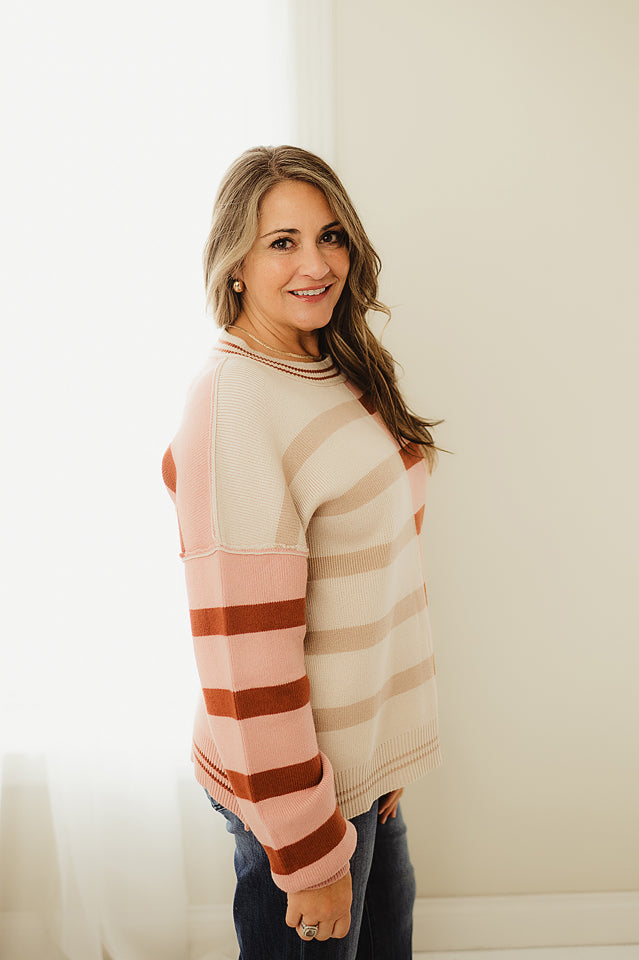 Stripe Fusion Sweater