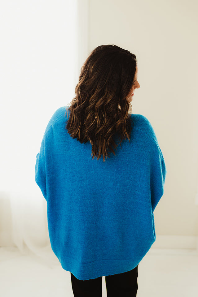 Oversized V Neck Sweater