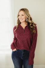 Half Zip Pullover Sweater