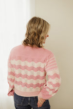 Wavy Chic Sweater