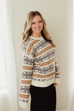 Abstract Faire Isle Sweater