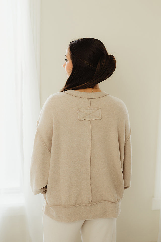 Melange Hacci Oversized Sweater