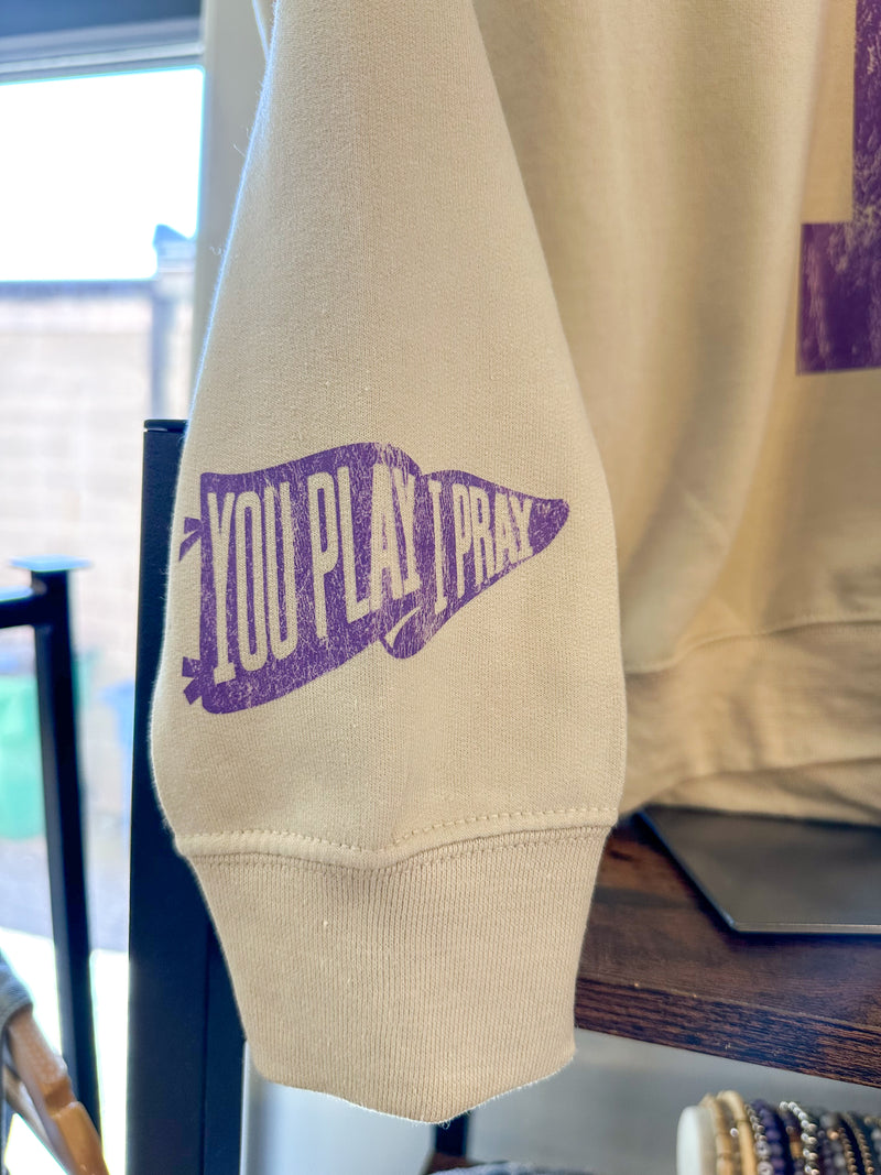 You Play I Pray - Bulldogs Crewneck