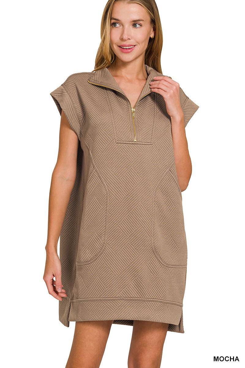 Textured Chic Dress