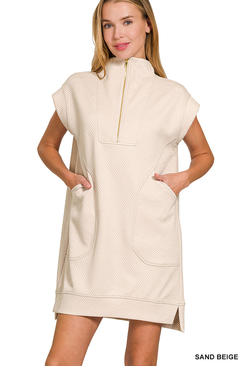 Textured Chic Dress
