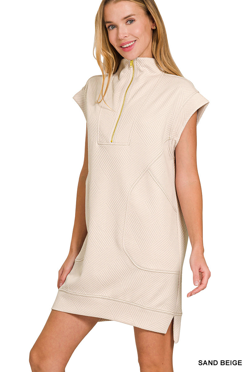 Textured Chic Dress