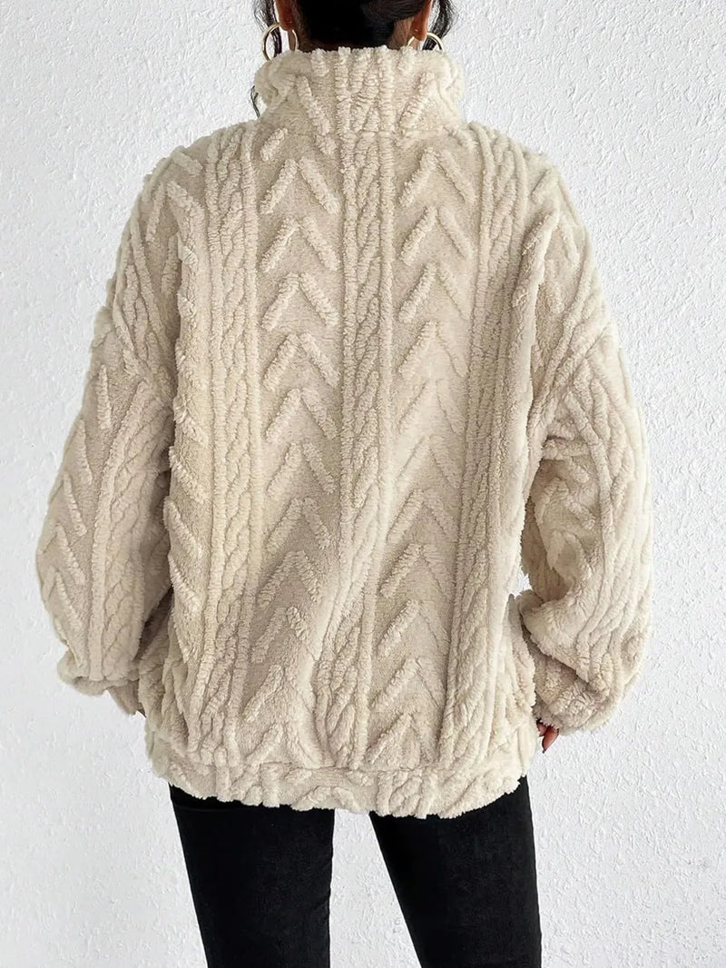 Fuzzy Quarter Zip