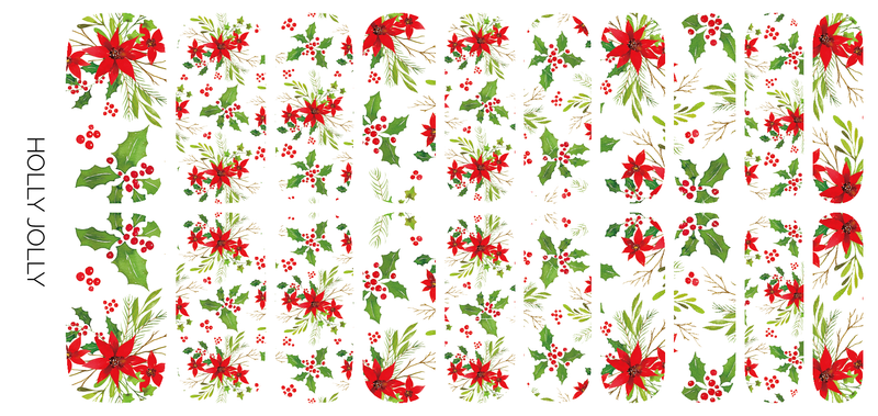 Nail Polish Wraps - Holly Jolly – Ella Mae's Boutique