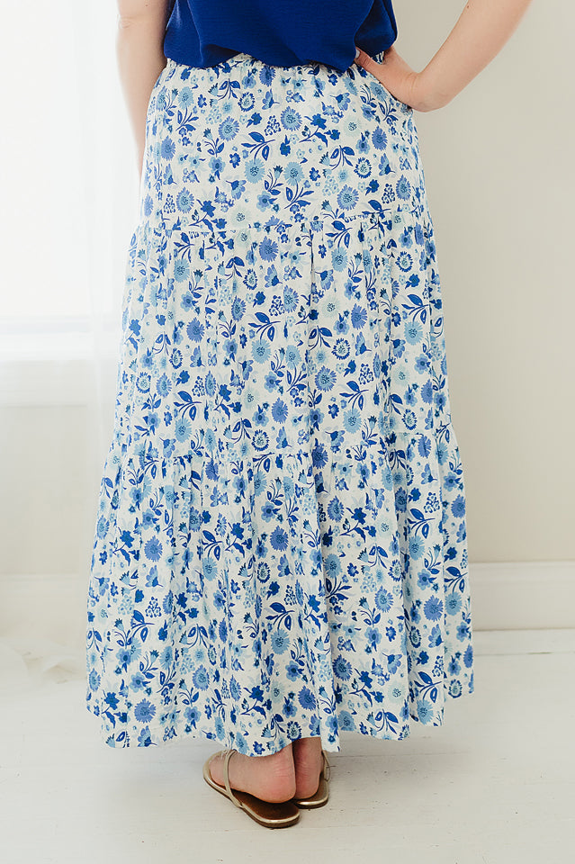 Bloom Mist Floral Skirt