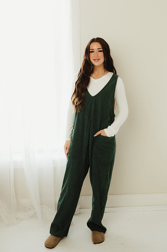 Corduroy Jumpsuit