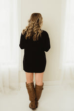 Turtleneck Sweater Dress