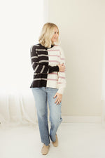 Stripe Colorblock Sweater