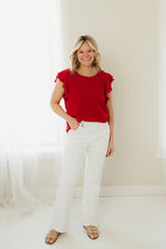 Ruffle Bloom Top