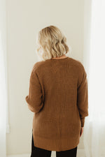 Waffle Open Cardigan