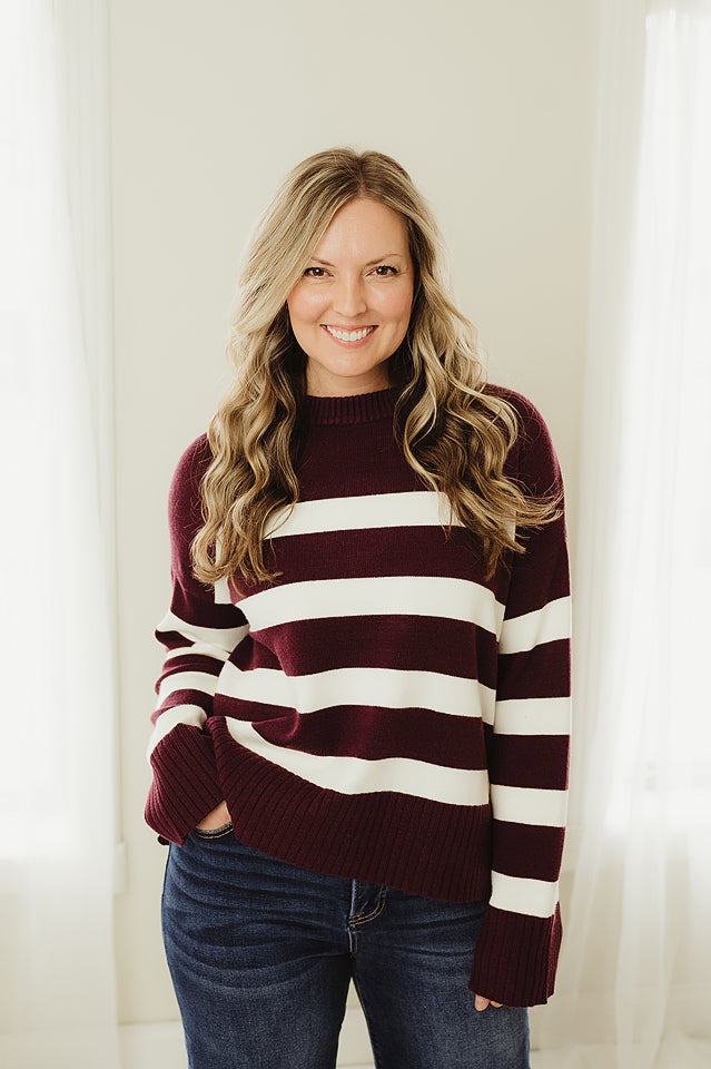 Avery Stripe Sweater