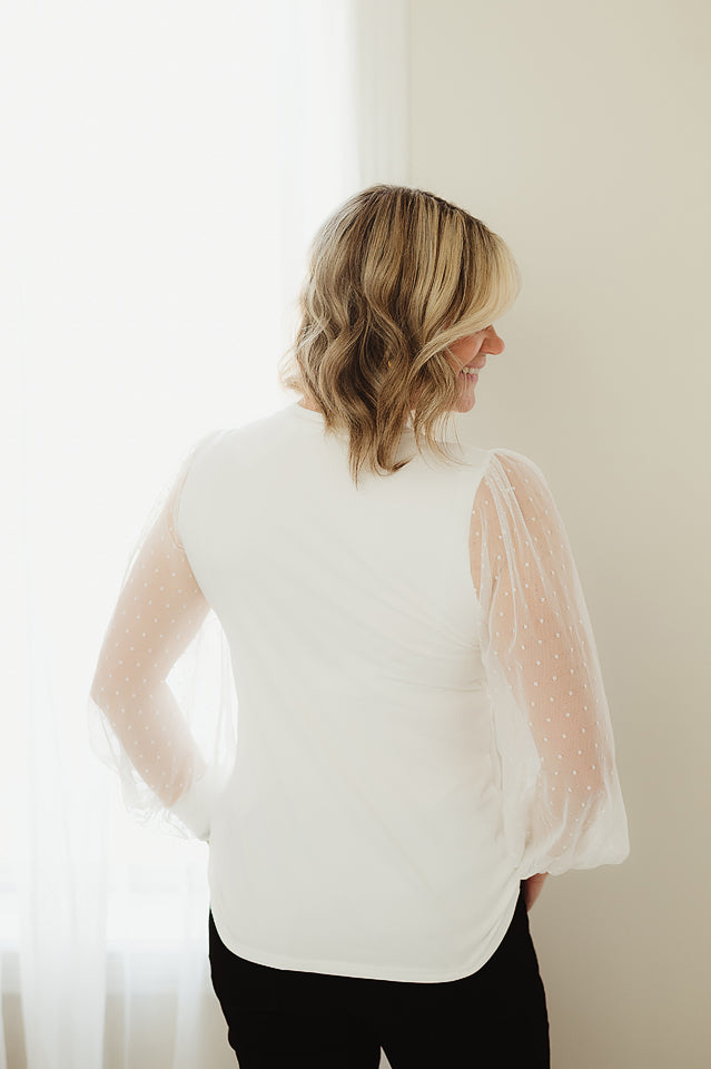 Lace Aura Top