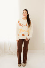 Thanksgiving Applique Sweater