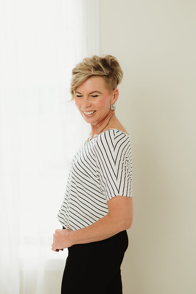 Striped Casual Tunic