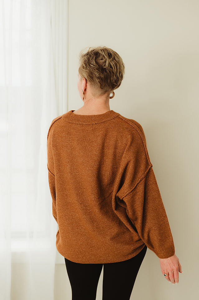 Oversized Melange Sweater