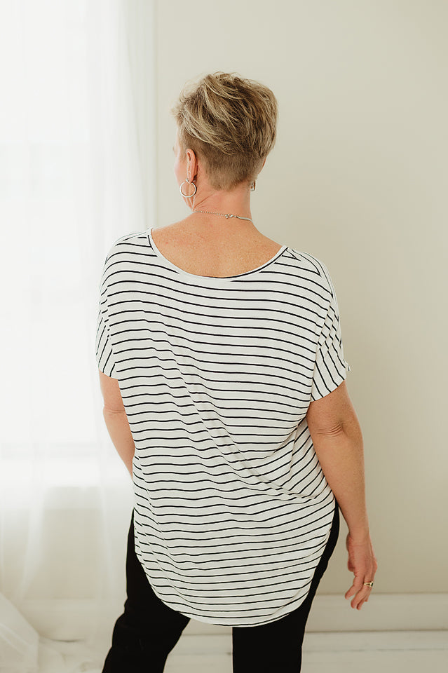 Striped Casual Tunic