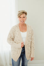 Pearl Embellished Cardi