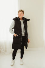 Long Puffer Vest