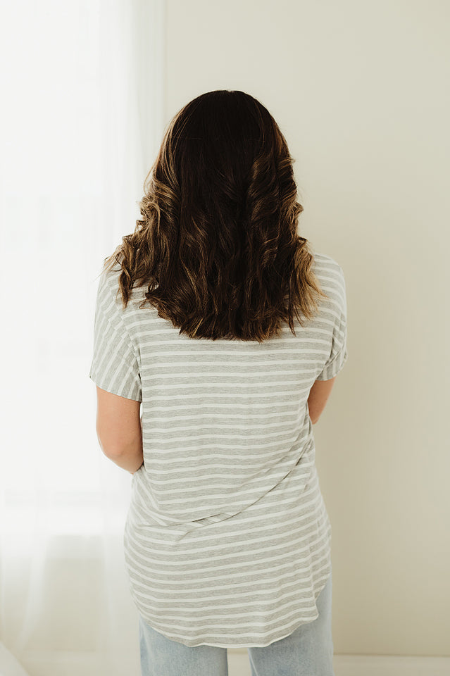 Striped Casual Tunic