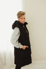 Long Puffer Vest