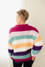 Chunky Knit Stripe Pullover