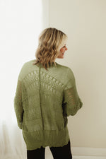 Knit Netted Cardi