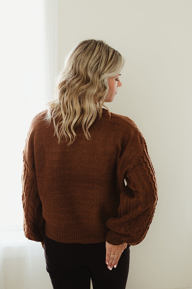 Rustic Cable Pullover