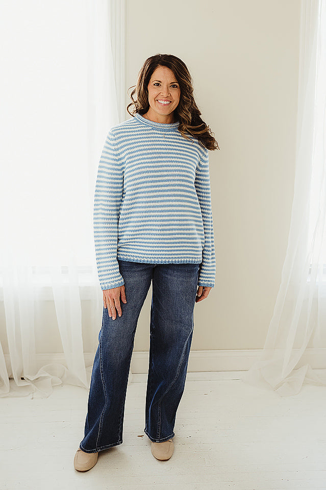 Everyday Cozy Stripe Sweater