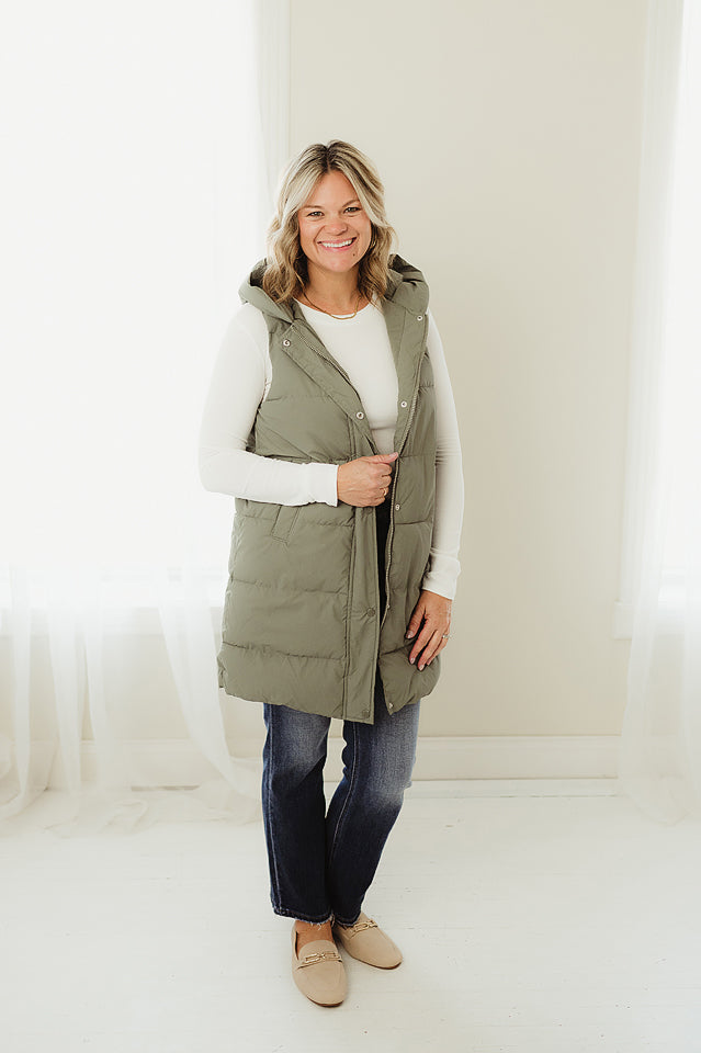 Street Chic Quilted Vest