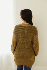 Knit Netted Cardi