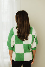 Checker Sweater Pullover